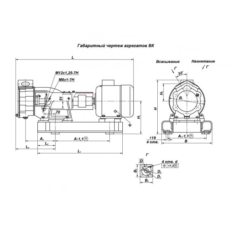Вкс 2 26 насос чертеж